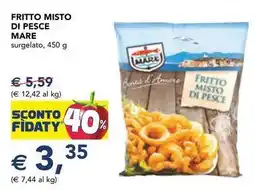 Esselunga Fritto misto di pesce MARE surgelato offerta