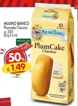 Despar MULINO BIANCO Plumcake Classico offerta