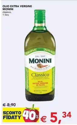 Esselunga Olio extra vergine MONINI offerta