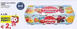 Esselunga Yogurt alla frutta YOMO offerta