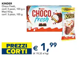 Esselunga KINDER Choco Fresh offerta
