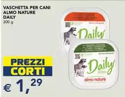 Esselunga Vaschetta per cani almo nature DAILY offerta