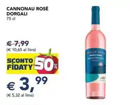 Esselunga Cannonau rosé DORGALI offerta