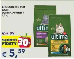Esselunga Crocchette per gatti ULTIMA affinity offerta
