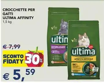 Esselunga Crocchette per gatti ULTIMA affinity offerta