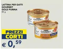Esselunga Lattina per gatti gourmet GOLD PURINA offerta