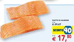 Esselunga Filetto di salmone offerta