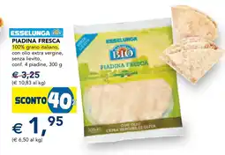 Esselunga Piadina fresca offerta