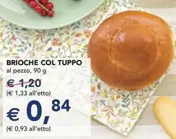 Esselunga Brioche col tuppo offerta