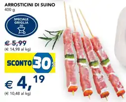 Esselunga Arrosticini di suino offerta