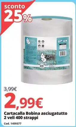 Brico Io Cartacalla Bobina asciugatutto offerta