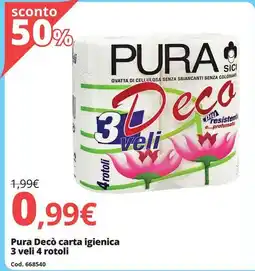 Brico Io Pura Decò carta igienica offerta