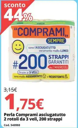 Brico Io Perla Comprami asciugatutto offerta