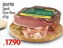Despar SENFTER Speck Gran Resa offerta