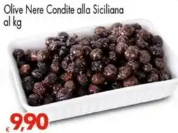 Despar Olive Nere Condite alla Siciliana offerta