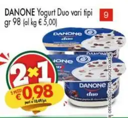 Despar DANONE Yogurt Duo vari tipi offerta