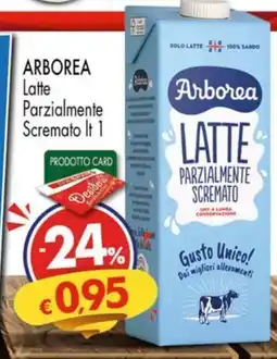 Despar ARBOREA Latte Parzialmente Scremato offerta