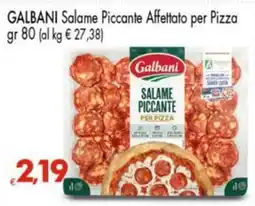 Despar GALBANI Salame Piccante Affettato per Pizza offerta