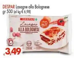 Despar DESPAR Lasagne alla Bolognese offerta