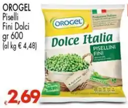 Despar OROGEL Piselli Fini Dolci offerta