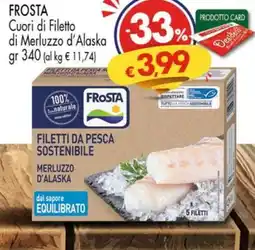 Despar FROSTA Cuori di Filetto di Merluzzo d'Alaska offerta