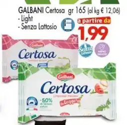 Despar GALBANI Certosa offerta