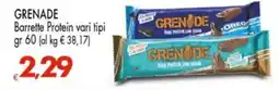 Despar GRENADE Barrette Protein vari tipi offerta