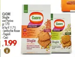 Despar CUORE Sfoglie con Farina offerta