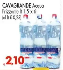 Despar CAVAGRANDE Acqua Frizzante offerta