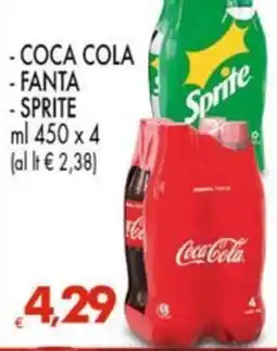 Despar - COCA COLA - FANTA - SPRITE offerta