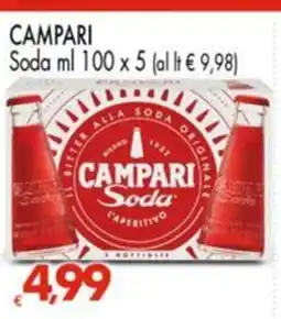 Despar CAMPARI Soda offerta