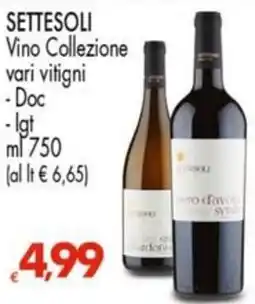 Despar SETTESOLI Vino Collezione vari vitigni offerta