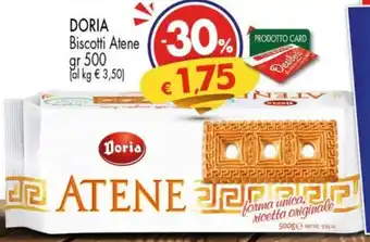 Despar DORIA Biscotti Atene offerta