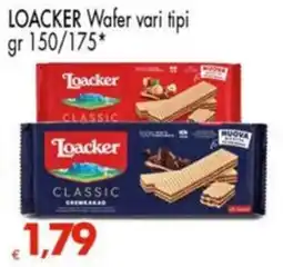 Despar LOACKER Wafer vari tipi offerta