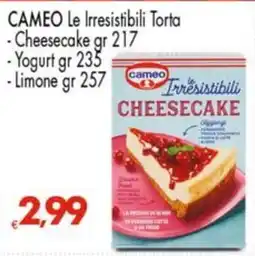 Despar CAMEO Le Irresistibili Torta offerta