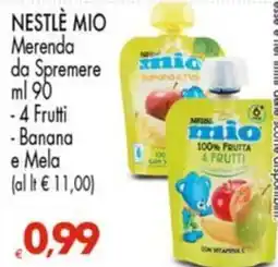 Despar NESTLÉ MIO Merenda da Spremere offerta