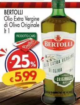 Despar BERTOLLI Olio Extra Vergine XTOLE di Oliva Originale offerta