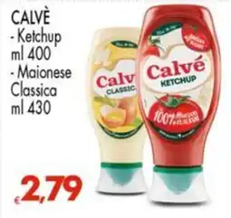 Despar CALVÈ - Ketchup-Maionese Classica offerta