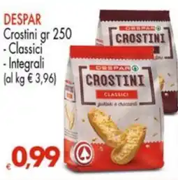 Despar DESPAR Crostini offerta