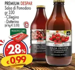 Despar PREMIUM DESPAR Salsa di Pomodoro offerta