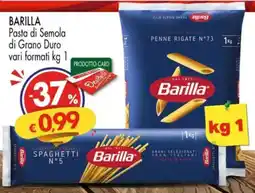 Despar BARILLA Pasta di Semola di Grano Duro vari formati offerta