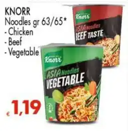 Despar KNORR Noodles offerta