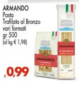 Despar ARMANDO Pasta Trafilata al Bronzo vari formati offerta