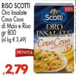 Despar RISO SCOTTI Oro Insalate Cous Cous di Mais e Riso offerta