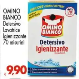 Despar OMINO BIANCO Detersivo Lavatrice Igienizzante 70 misurini offerta