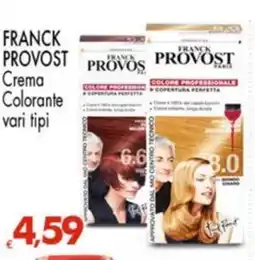 Despar FRANCK PROVOST Crema Colorante vari tipi offerta