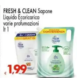 Despar FRESH & CLEAN Sapone Liquido Ecoricarica varie profumazioni offerta