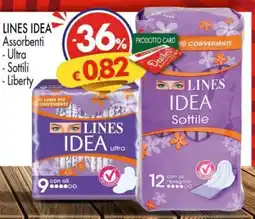 Despar LINES IDEA Assorbenti offerta