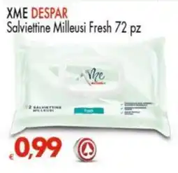 Despar XME DESPAR Salviettine Milleusi Fresh 72 pz offerta