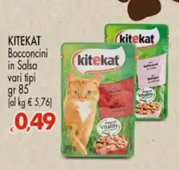 Despar KITEKAT Bocconcini in Salsa vari tipi offerta